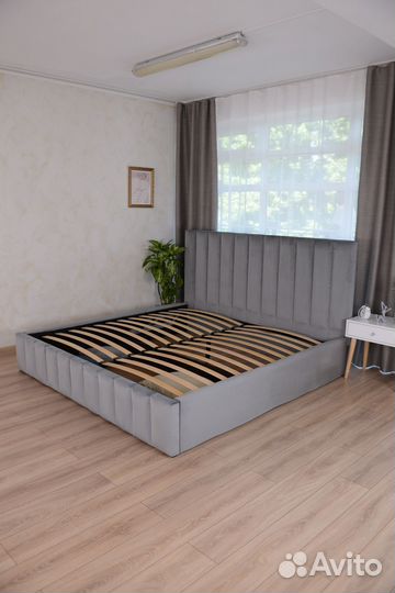 Кровать 200х200 Богема велюр