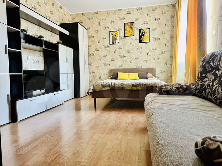 2-к. квартира, 45 м², 3 кровати