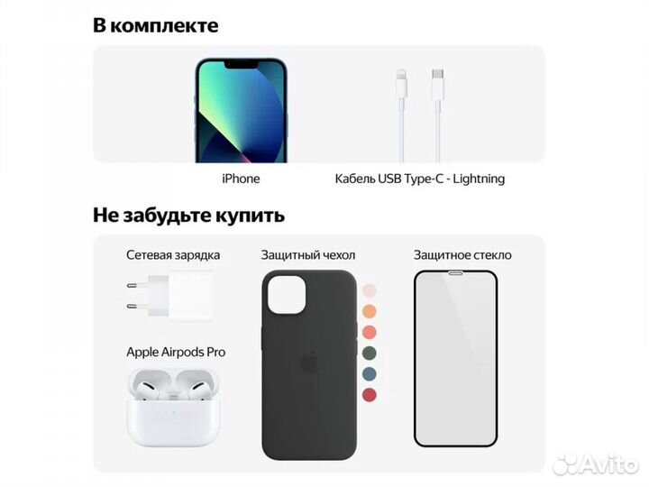 iPhone 13, 256 ГБ