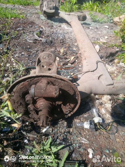 Задняя балка ваз 2112