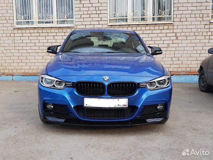 Сплиттер / губа бампера BMW 3 F30 2012 - 2018