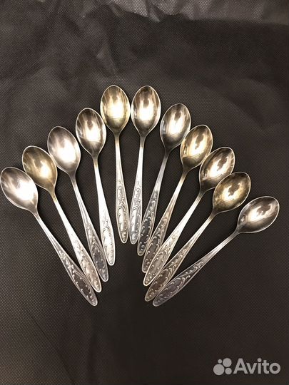 Ложка мельхиоровая чайная 11 шт