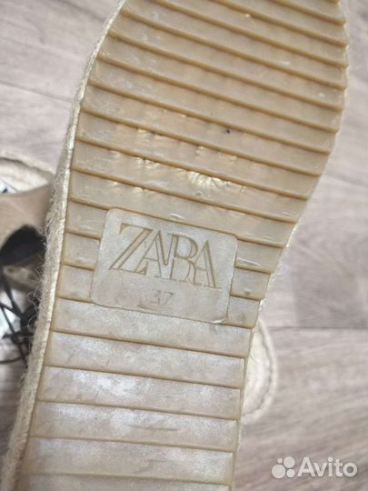 Сандалии Zara 37р.Новые с биркой.Нат.кожа