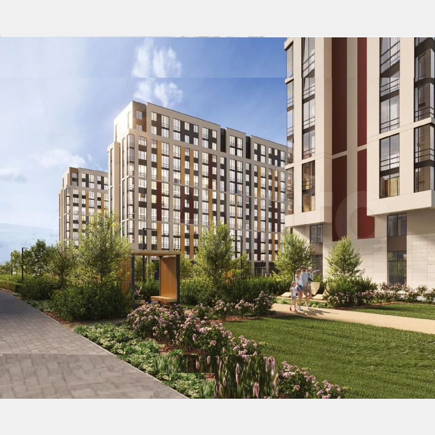 3-к. квартира, 53,2 м², 9/12 эт.