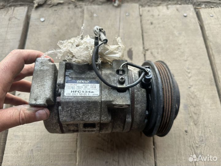 Компрессор кондиционера 1gfe GX110 Mark2 2003