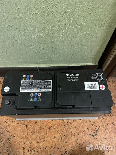 Аккумулятор Varta 110Ah