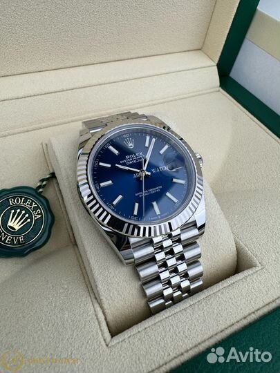 Rolex Datejust 41 мм 126334 Rolesor Blue Jubilee