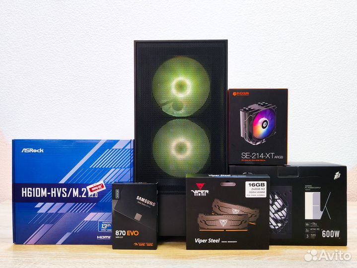 Игровой пк Intel Core i5 12400F RTX 3060