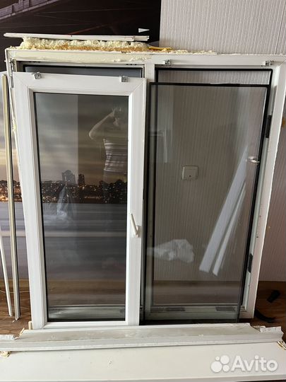 Окна пластиковые бу
