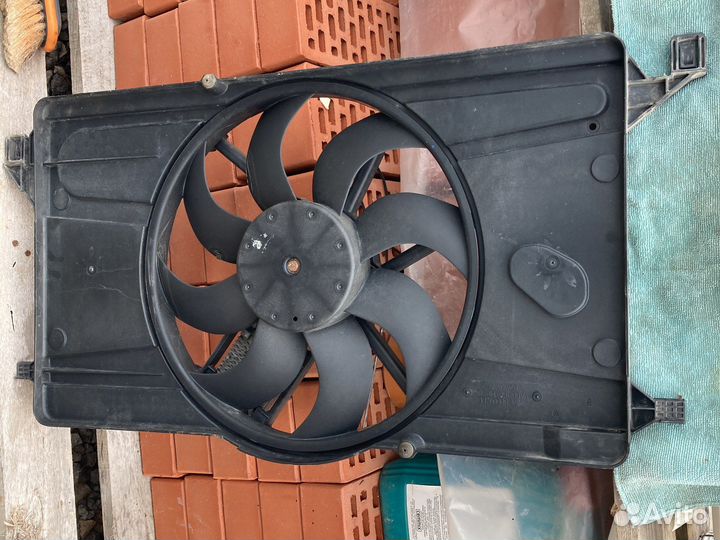 Вентилятор охлаждения ford focus 2
