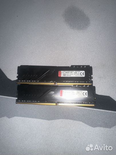 Оперативная память ddr4 16gb hyperx fury