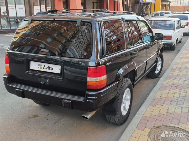 Jeep Grand Cherokee 5.9 AT, 1998, 288 000 км