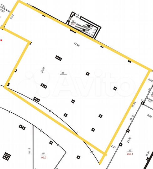 Торговая площадь, 1358 м²