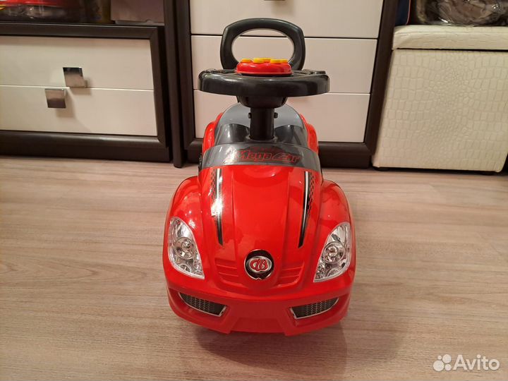 Каталка пушкар детский