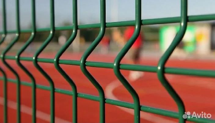 Забор сетка 3Д