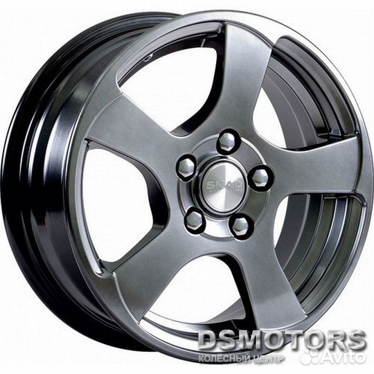 Диски Акула 6.0/16 4x100 ET45 d60.1 графит