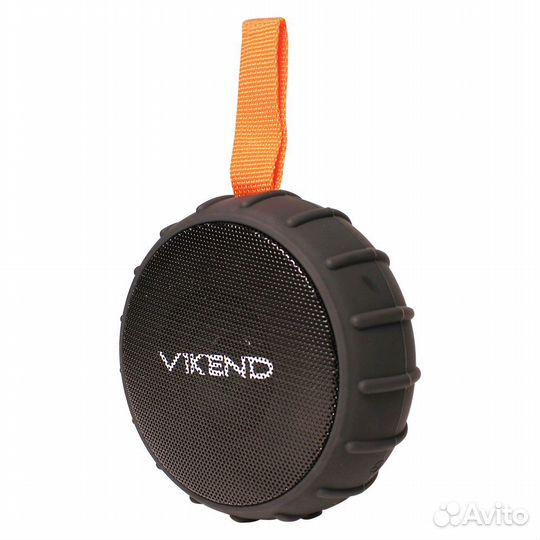 Колонка vikend Truck B, 5Вт, 1200мАч, IPX6, hands free, сопряжение, AUX, USB, TF, чёрный цвет