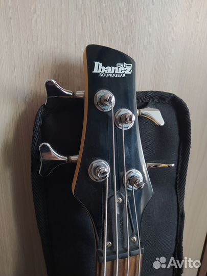 Бас гитара ibanez + комбик