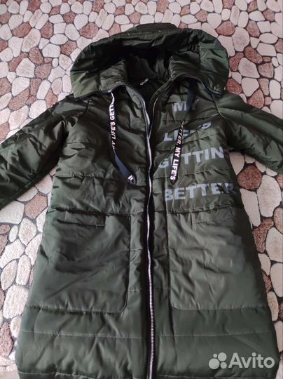 Пуховик новый для девочки