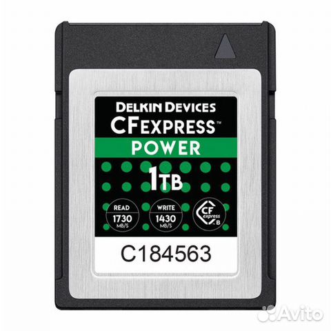 Карта памяти Delkin Devices Power CFexpress 1TB