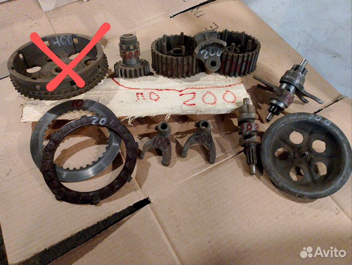 Запчасти для мотоциклов иж3/4/5