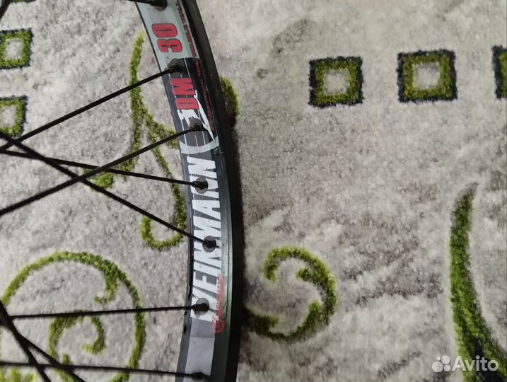 Заднее колесо на BMX