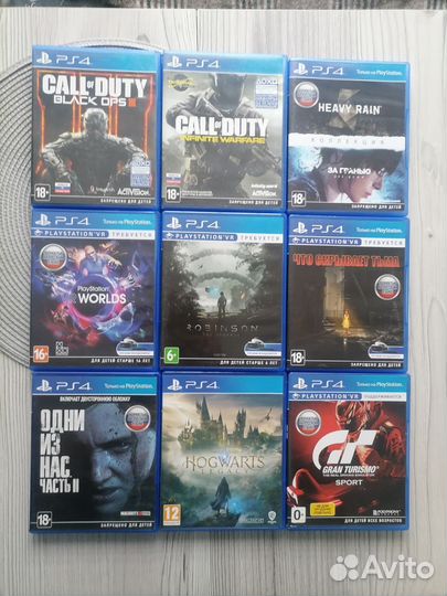 Игры ps4, ps4 vr