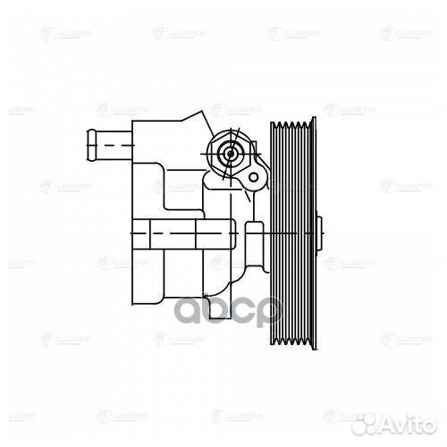 Насос гидроусилителя руляLada Largus 12 LPS0902