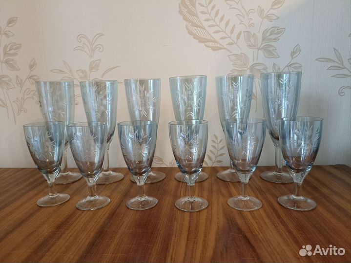 Фужеры и рюмки СССР