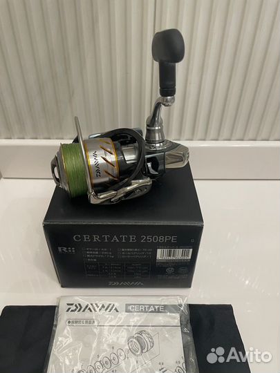 Катушка daiwa certate 2508PE