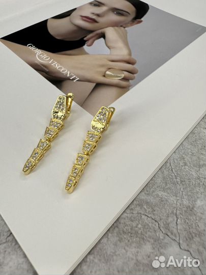 Bulgari серьги