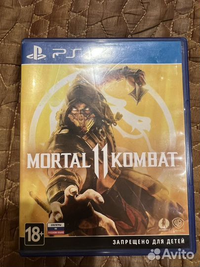 Игра на ps4 мортал комбат 11