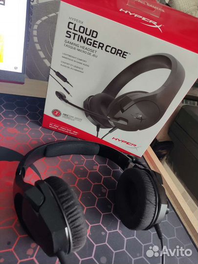 Наушники hyperx cloud stinger core