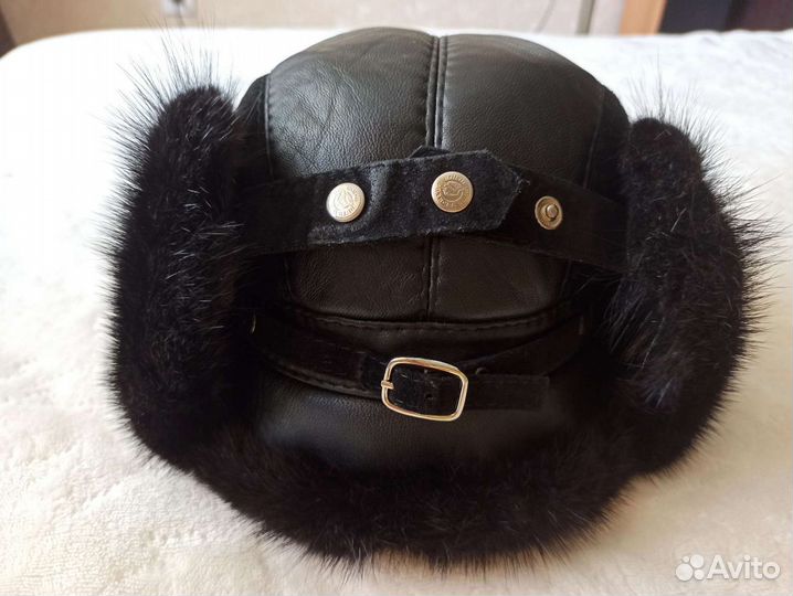 Меховая шапка для мальчика
