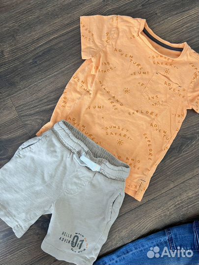 Вещи пакетом на мальчика 92 h&m