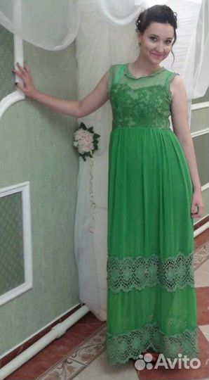 Вечернее платье в пол 42 44