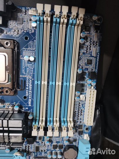 Материнская плата gigabyte 1366 сокет с xeon x5650