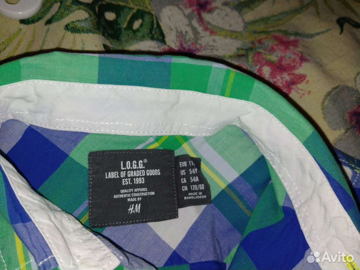 Рубашках в клетку 116р