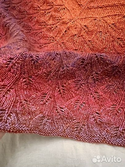 Шаль ручной работы