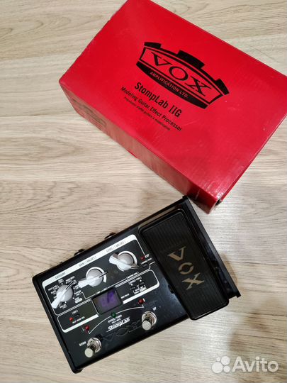 Гитарный процессор vox stomplab 2g