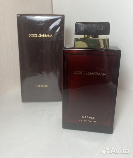 Туалетная вода dolce gabbana intense