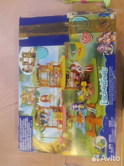 Куколный дом Mattel Enchantimals Джунгли кафе