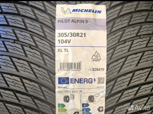 Michelin Pilot Alpin 5 265/35 R21