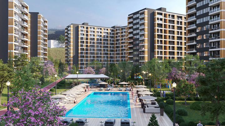 2-к. квартира, 55 м² (Грузия)