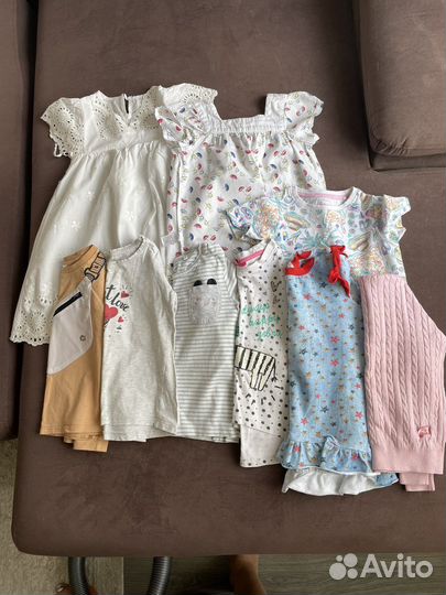Детские вещи пакетом для девочек 104 110
