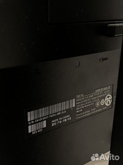 Монитор ЖК dell U2412Mb