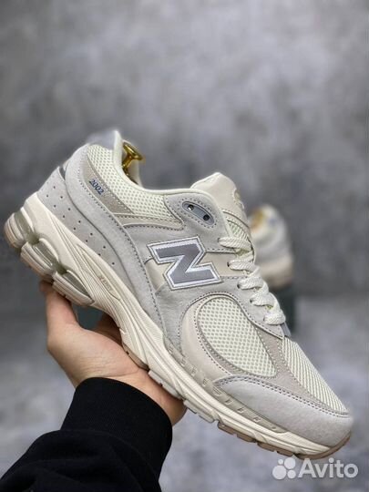 Кроссовки New Balance 2002 R Blue/ Beige ориг.кач