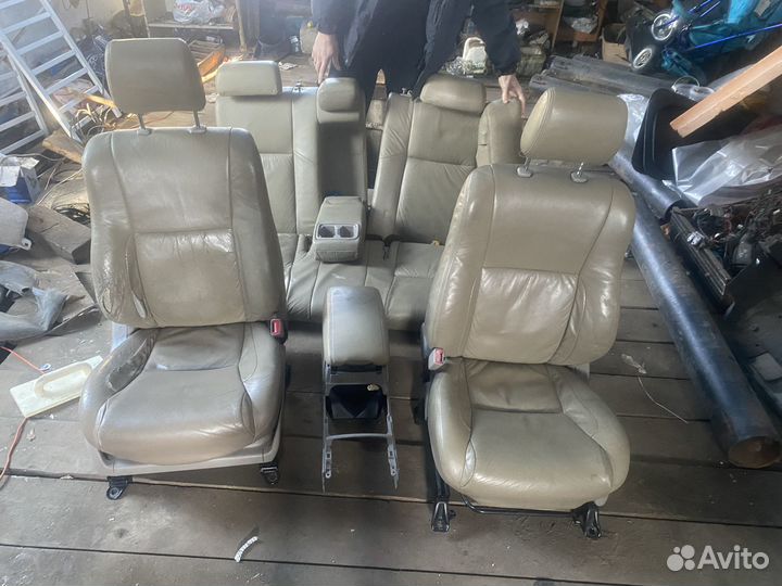 Салон на Toyota Camry 30 кожа