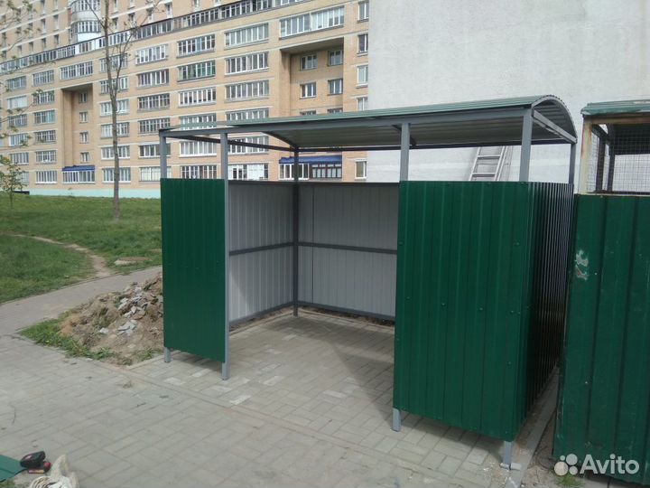 Контейнерная площадка для мусора