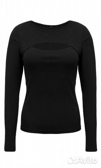 Кофта с вырезом